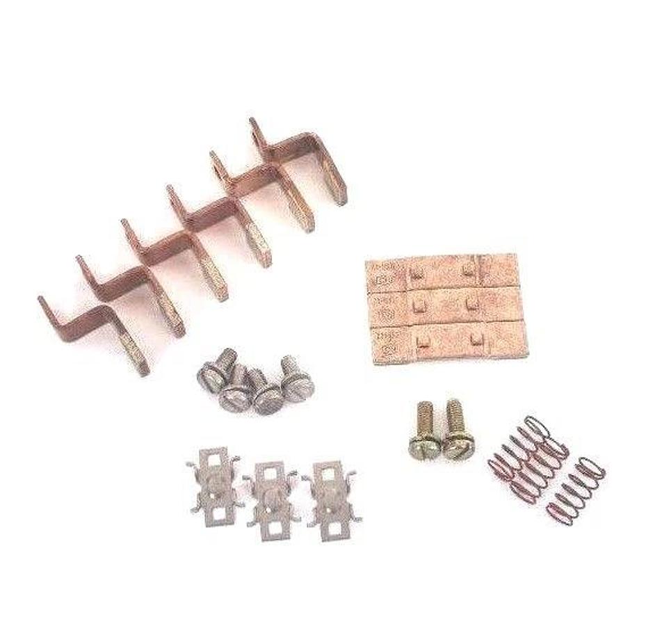 Used NEW CUTLER HAMMER 6-24-2 CONTACT KIT 3-POLE SIZE 2, 6242