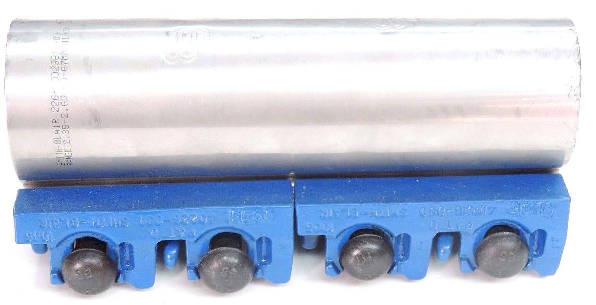 Used SMITH-BLAIR 226-00023810-000 FULL CIRCLE PIPE REPAIR CLAMP 22600023810000