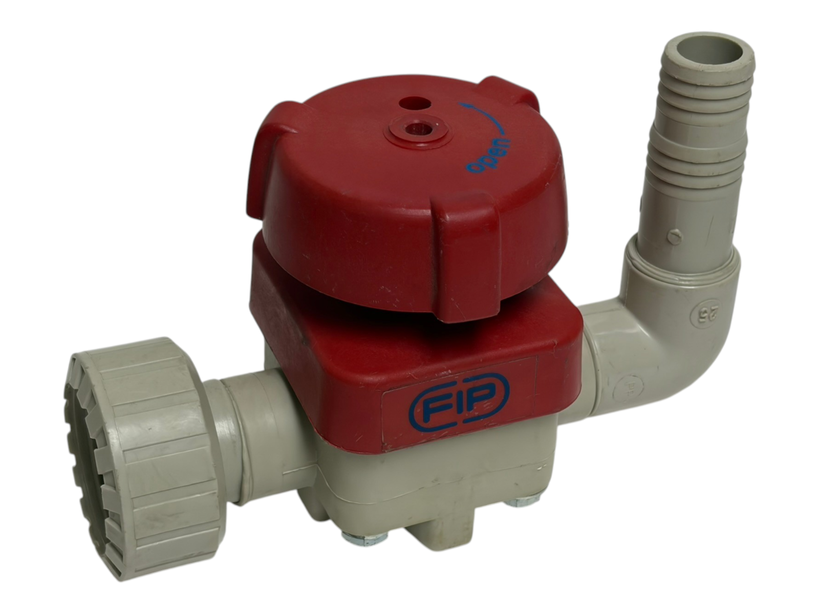 Used FIP VM Series DN20 d25 PN10 Thermoplastic Diaphragm Valve