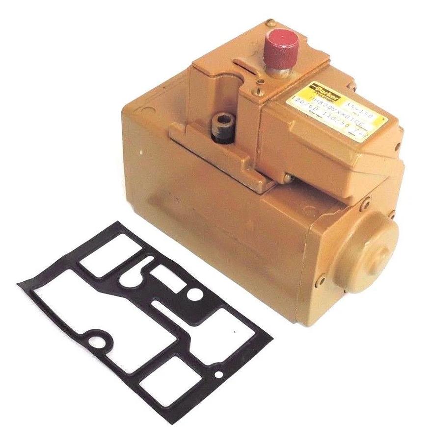 Used PARKER HHB20VXX01CF SOLENOID VALVE 110/120V, 50/60HZ, 7.2W, HHB20VXX01CE