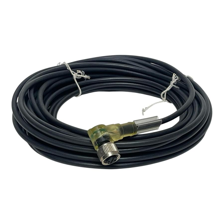 Phoenix Contact 1681020 M12 Female Right Angle Sensor Cable 10m 4-Pin 24V NEW