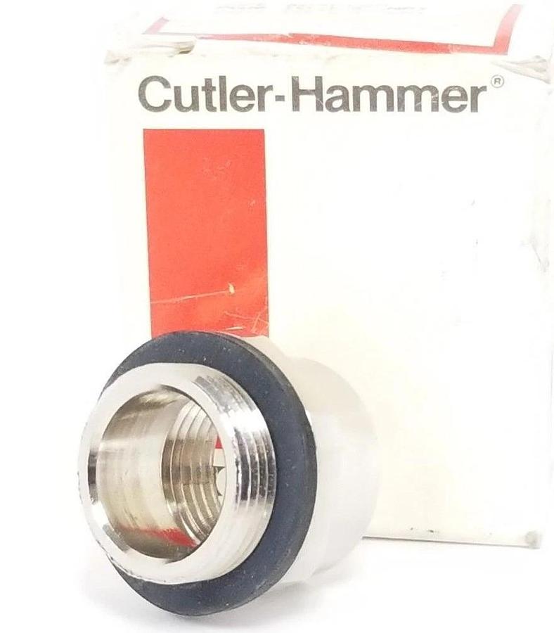 Used NIB EATON CUTLER-HAMMER C320MSA1 PIPE ADAPTOR PG16 TO 1/2'' NPT