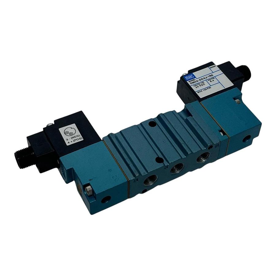 MAC 451A-E0A-DM-DDAJ-1RE Series 400 Pneumatic Solenoid Valve 120V 60Hz NSMP