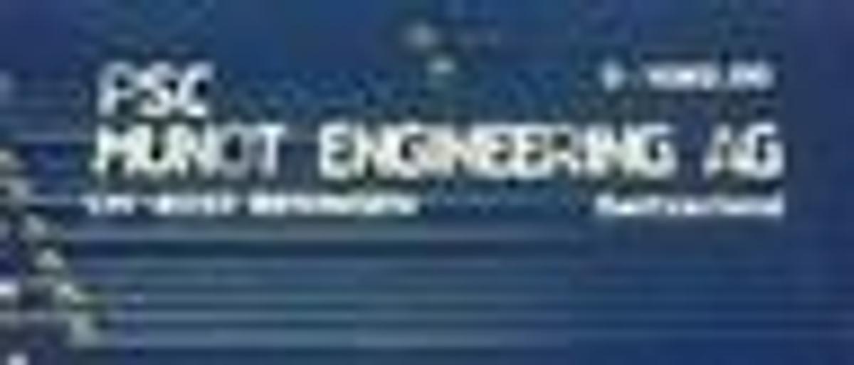 Used PSC MUNOT ENGINEERING AG B108.2 BOARD 3-1082.00 CH-8222 NEW
