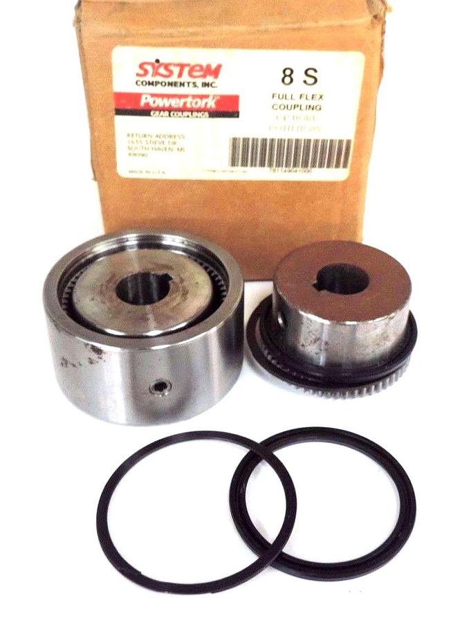 NIB SYSTEM COMPONENTS 8 S POWERTORK COUPLING 3/4'' BORE