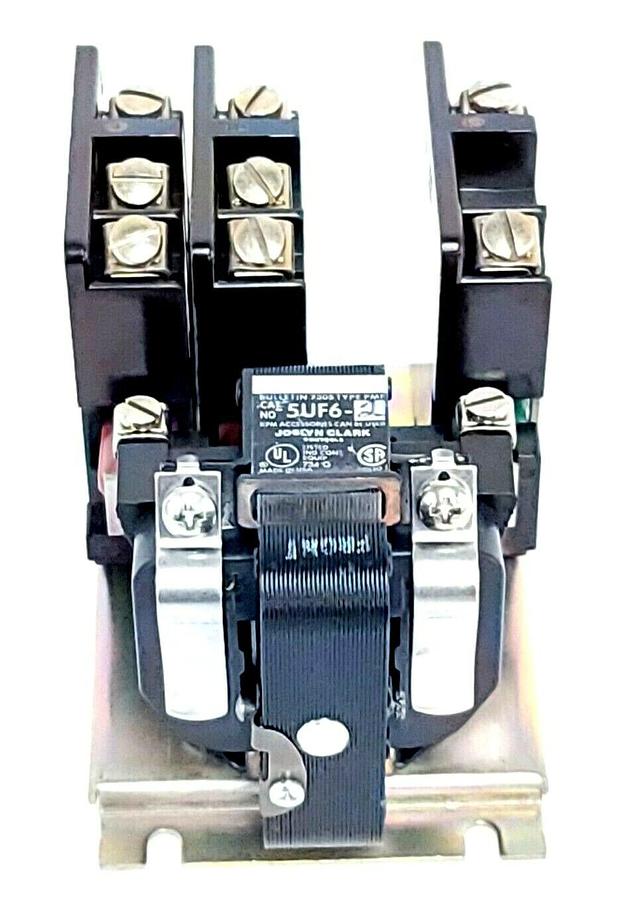 Used NEW JOSLYN CLARK 5UF6-2-72 AC RELAY BULLETIN 7305 TYPE PMF 110/120V COIL 5UF6-2