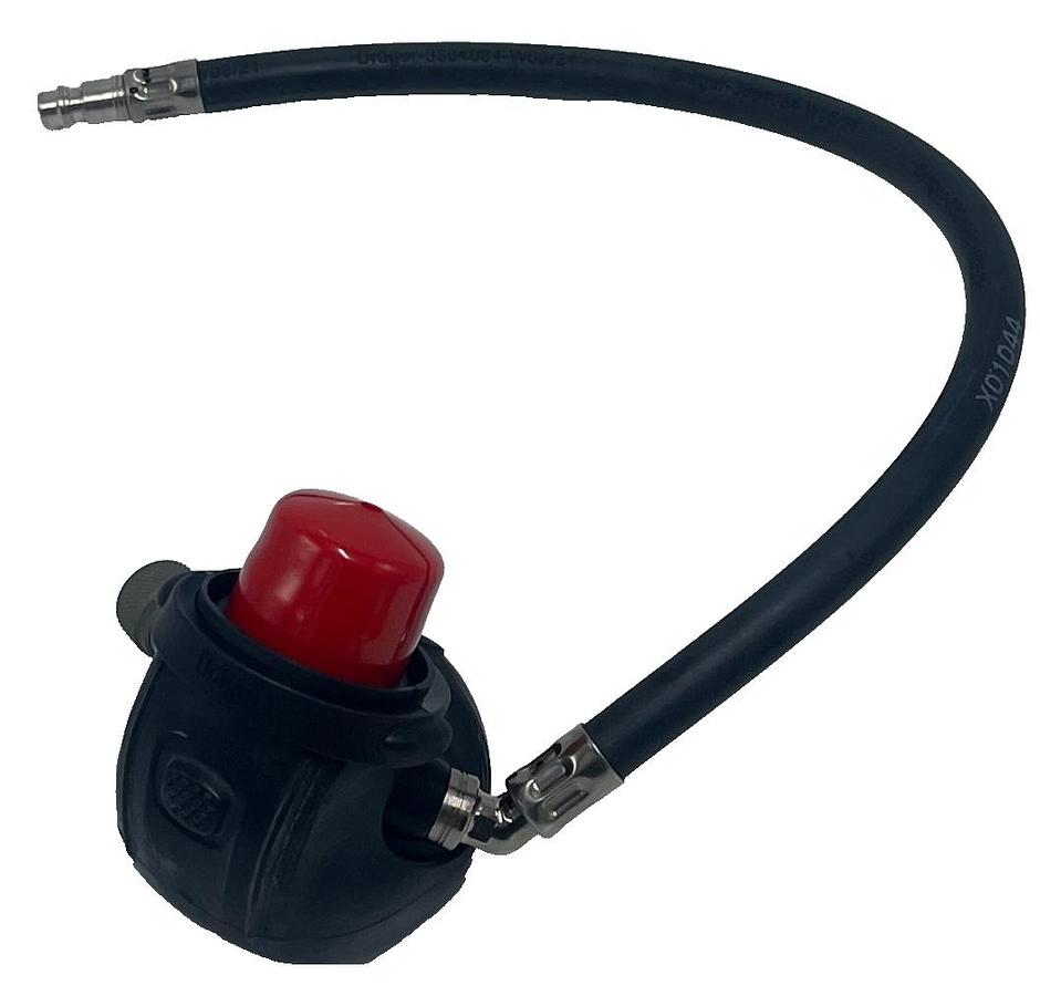 Used Drager Draeger FPS7000 NFPA Lung Demand Valve (LDV) 470 Hose c/w plug - 3355679