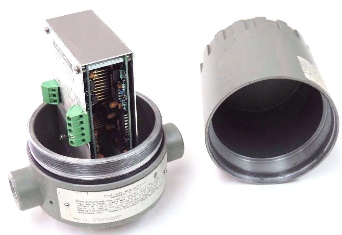 Used GREAT LAKES INSTRUMENTS 699L LEVEL TRANSMITTER 699L0R5A0N-CSN