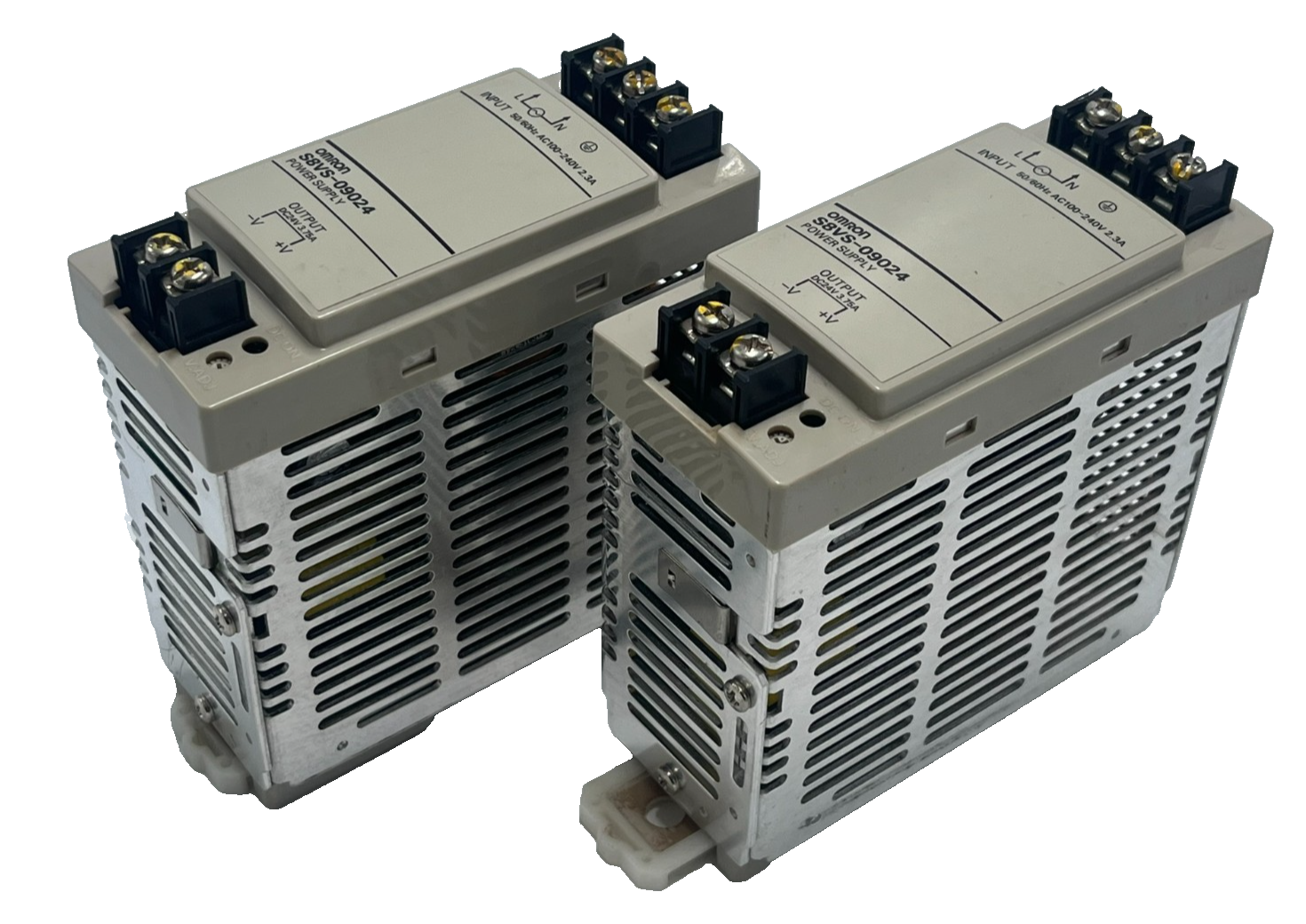 Used Lot of 2: Omron S8VS-09024/ED2 Switch Mode Power Supply 24VDC 3.75A 90W