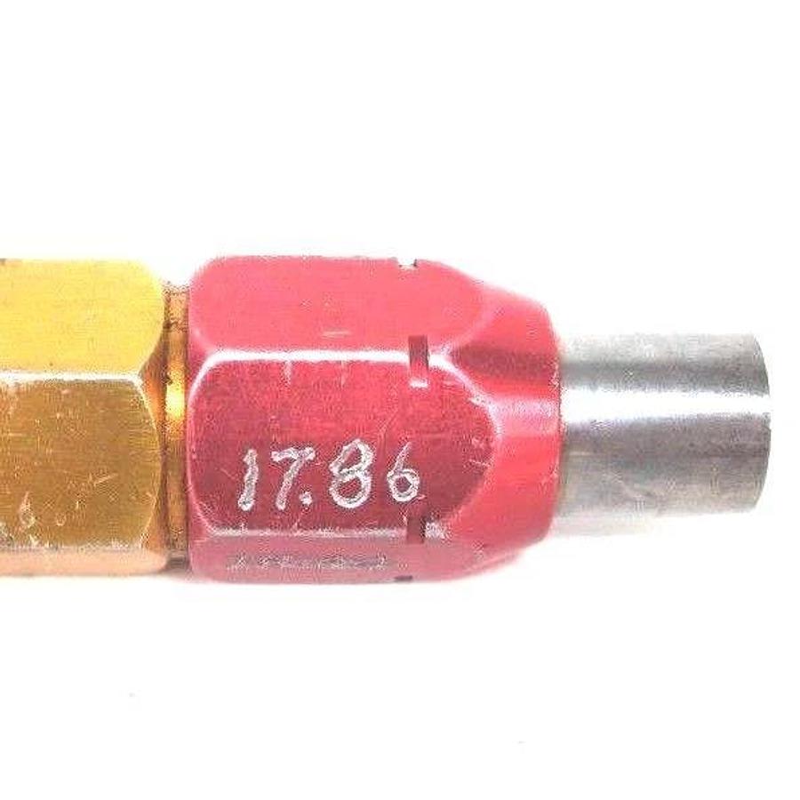 Used DELTRONIC PLUG GAGE GO 17.76 MM NO GO 17.86 MM