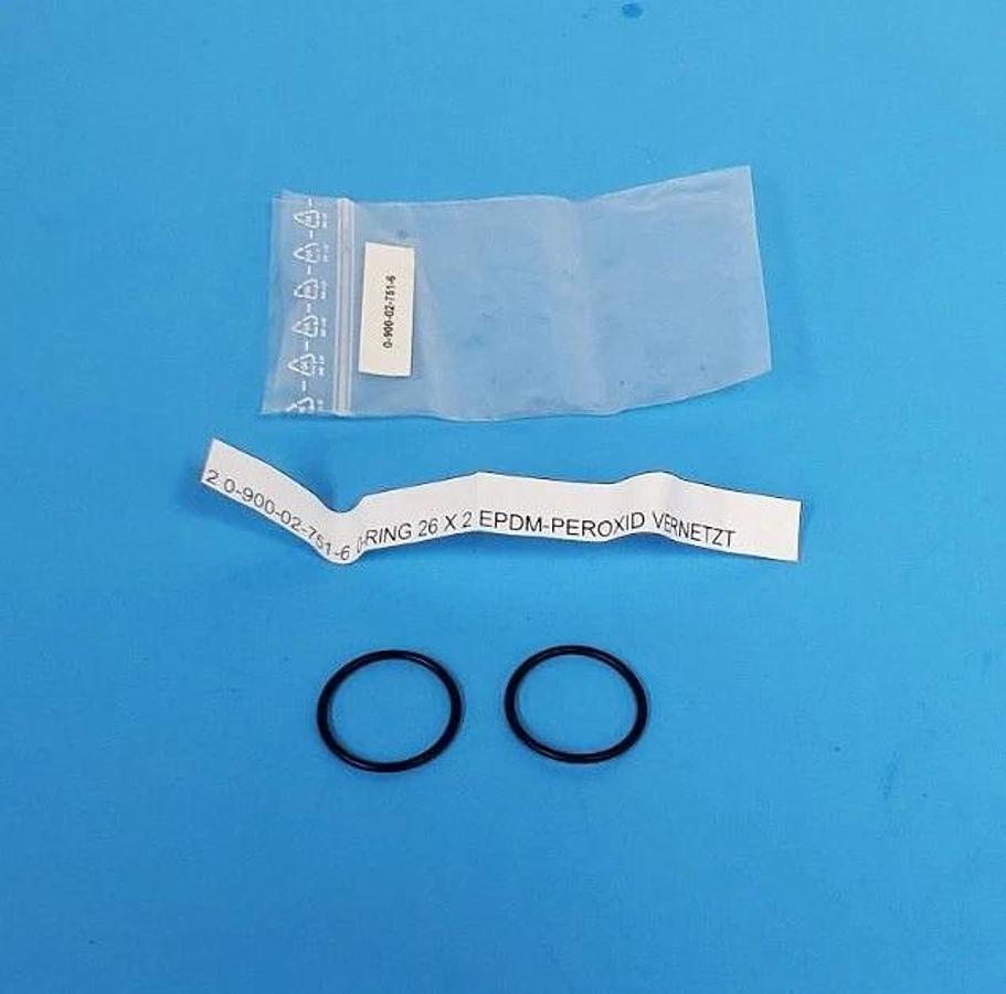 LOT OF 2 NEW GENERIC 0-900-02-751-6 O-RINGS 0900027516, 26 X 2