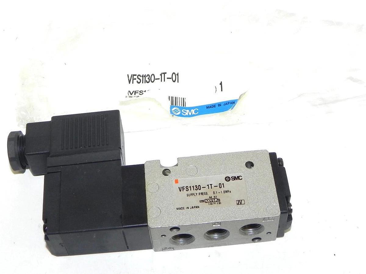 NEW SMC VFS1130-1T-01 VALVE VFS11301T01 SUPPLY PRESS. 0.1~1.0MPa