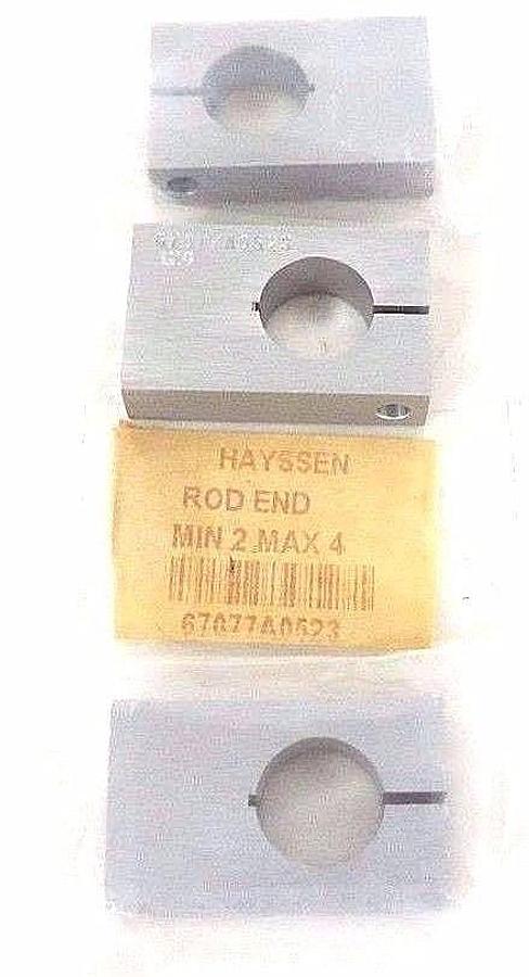 Used LOT OF 3 NEW HAYSSEN 67077A0523 ROD ENDS MIN 2 MAX 4