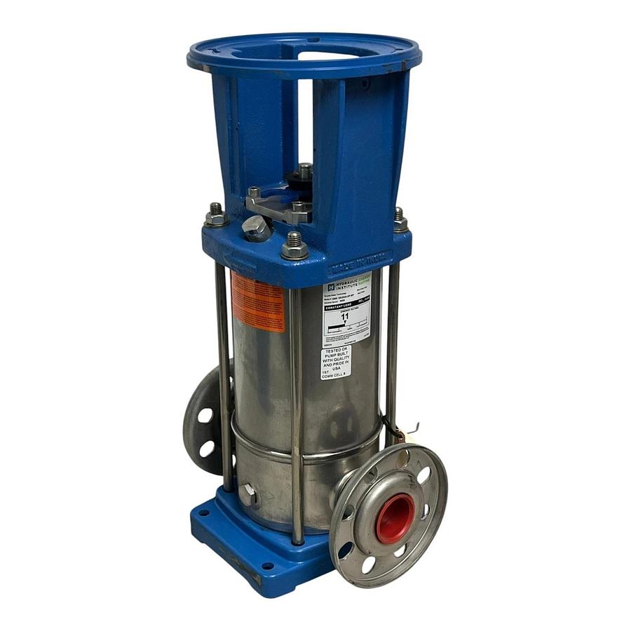 Goulds 10SV6FB30 e-SV Vertical Multistage Pump End w/ American Controls Stand