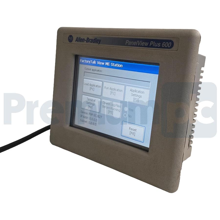 Used Allen-Bradley 2711P-T6C20D /B PanelView Plus 600 HMI Touch Screen Terminal USPI