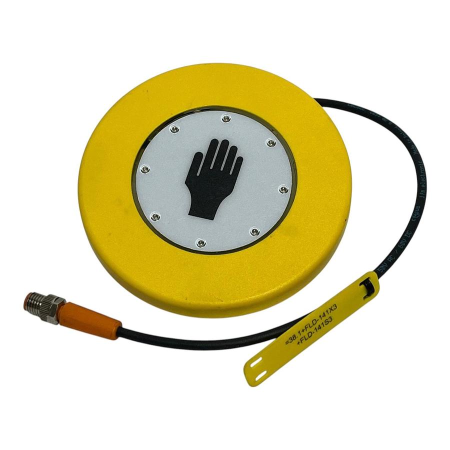 Used IFM Electronic KT5014 Capacitive Touch Sensor Button 12-36V DC IP69K