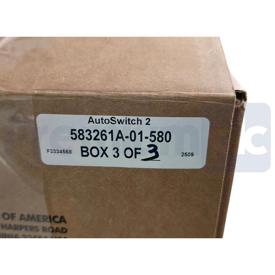 Used CONCOA 583 Series AutoSwitch 2 Gas Delivery System Kit w/ Altos 2 Alarm & Accs.