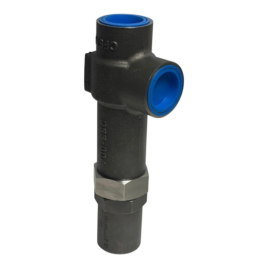 Used Fulflo FVSS7RV-3SS-WS Stainless Steel Pressure Relief Valve 1-1/2" New Surplus