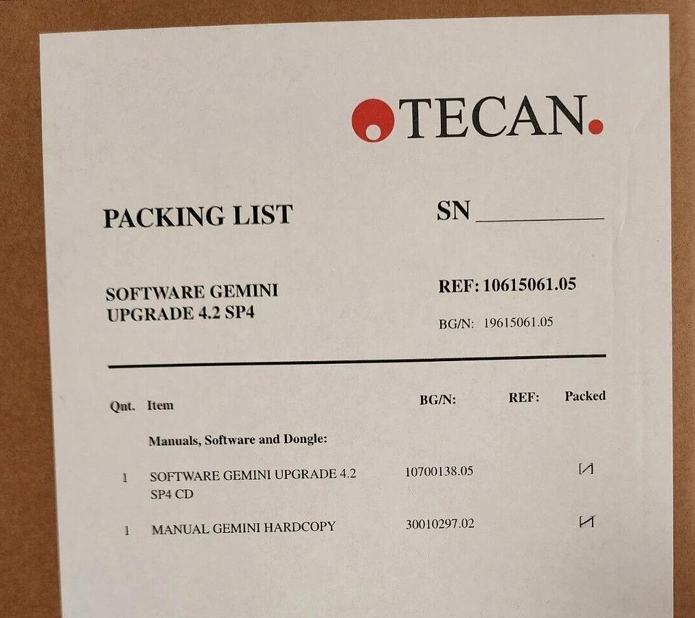 Tecan Freedom EVO Gen-Probe 100/4 DTS Liquid Handler 30019720-01 W/Accs. NEW
