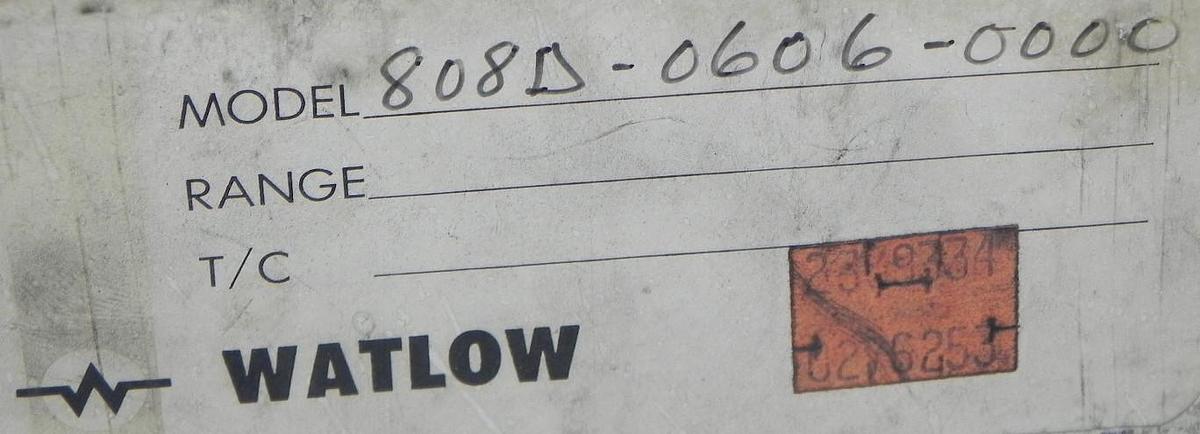 NIB WATLOW 808D-0606-0000 TEMP. CONTROL 808D0606000