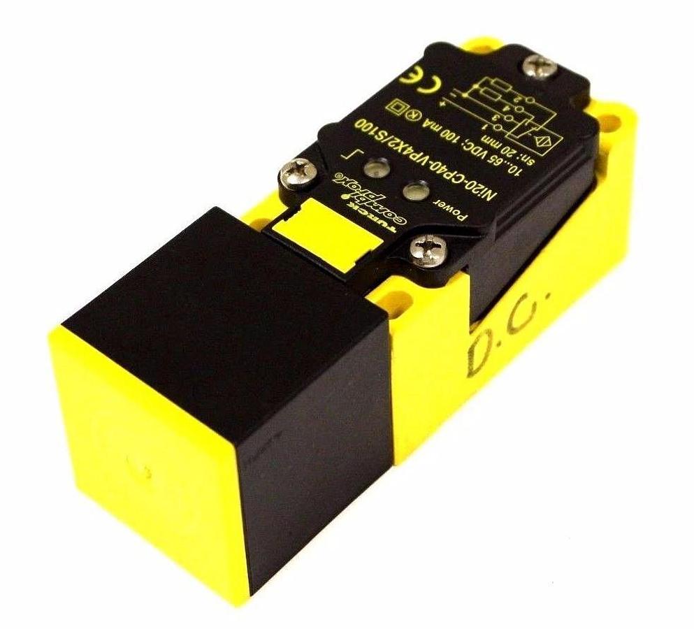 NEW TURCK NI20-CP40-VP4X2/S100 PROXIMITY SWITCH 10-65 VDC: 100mA SN: 20 mm