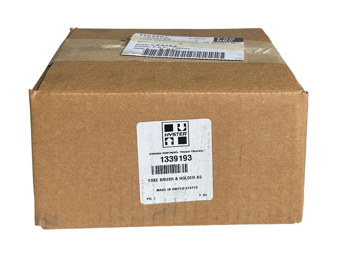 Used NEW SEALED HYSTER 1339193 / HY1339193 OEM YOKE BRUSH & HOLDER AS