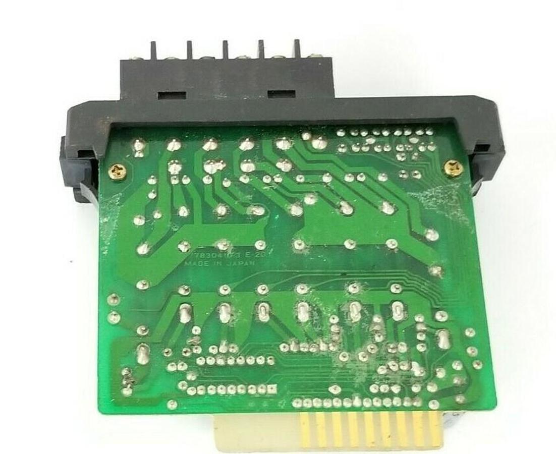 Used GE FANUC IC610MDL175A OUTPUT MODULE 115VAC 8-CIRCUIT IC610MDL175