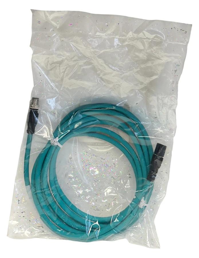 Used TURCK RSS RJ45 841-4M / U8237-4 INDUSTRIAL EtherNet EXTENSION CABLE 4M 48V NSFS