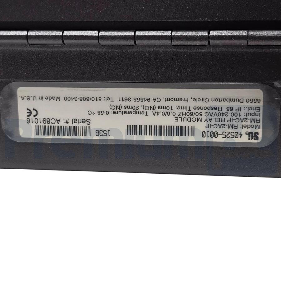 STI Omron RM-2AC-IP | 40525-0010 Safety Relay Control Module / Controller NSMP