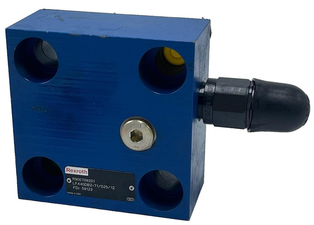 Used Rexroth R900709201 Hydraulic Valve LFA40DB2-7X/025/12 Pressure Control NSNP
