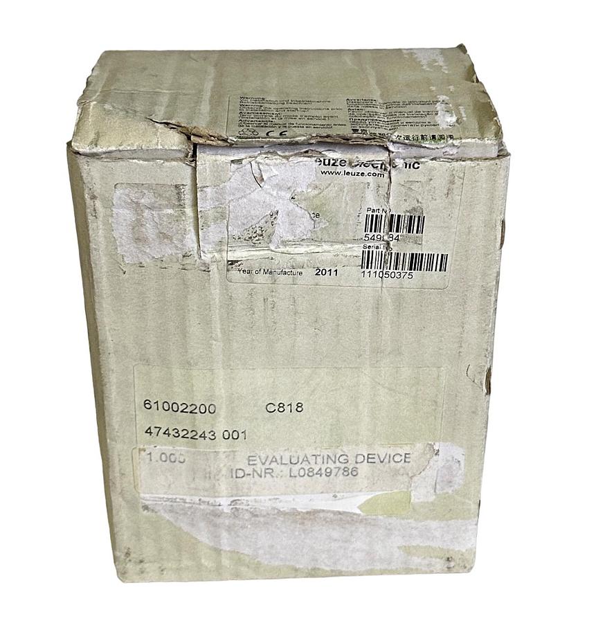 Used NEW LEUZE ELECTRONIC MSI-mxE/Rx2 / 549984 AOPD SAFETY RELAY INTERFACE 24VDC 5A