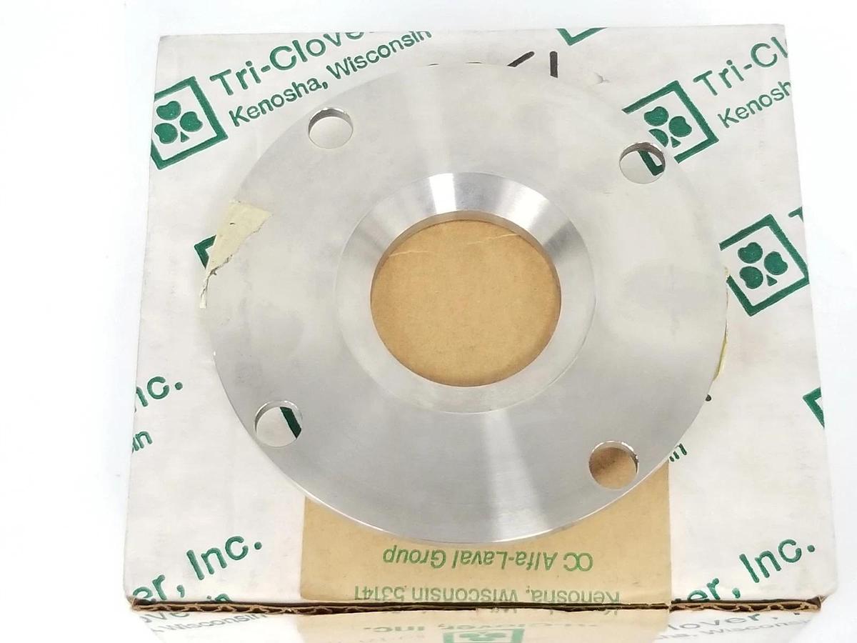 NEW TRI-CLOVER 18751 STAINLESS STEEL FLANGE 308E 14-316