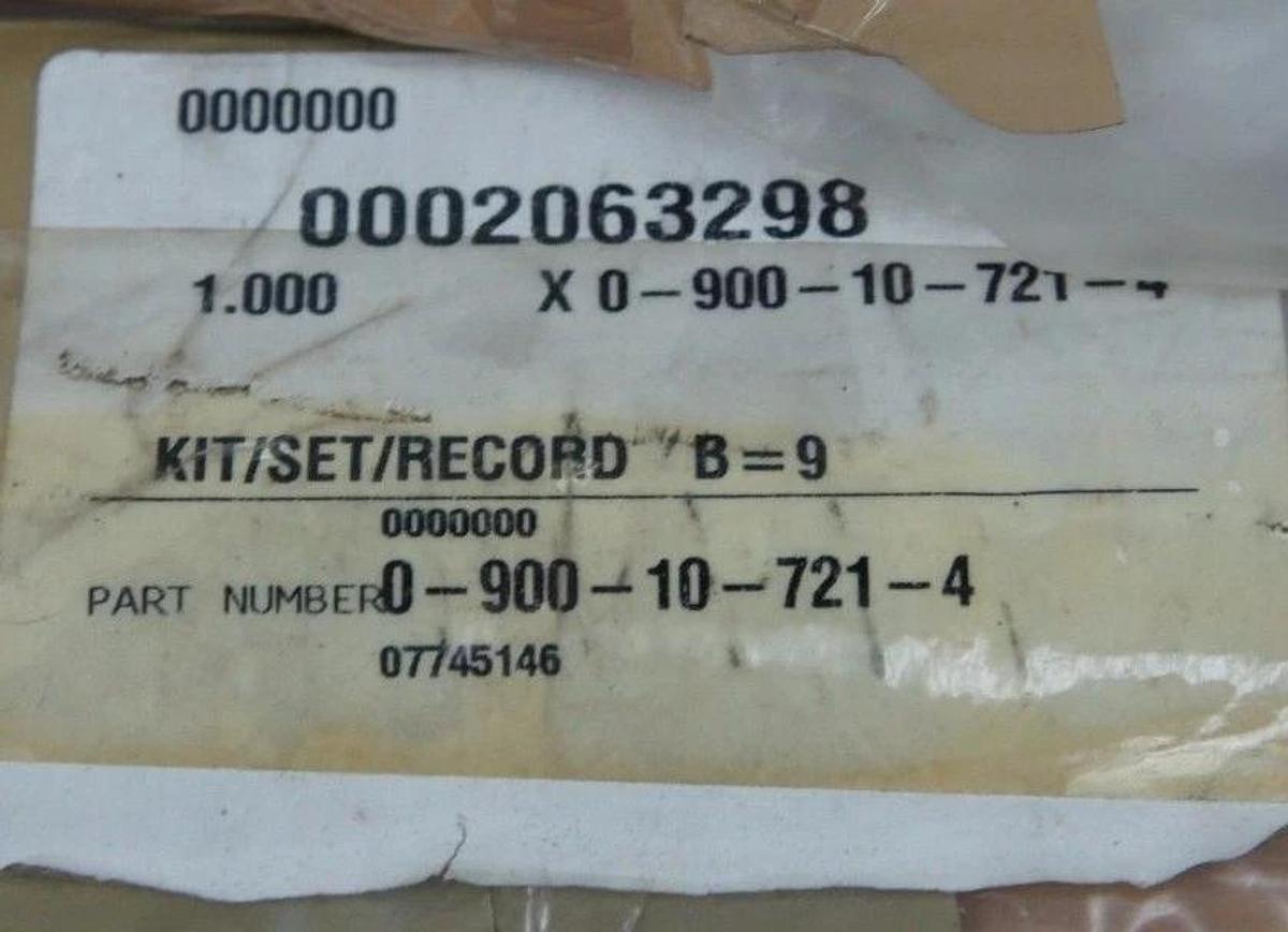 Used NEW KETTNER KRONES GRUPPE 0-900-10-721-4 POSITIONER KIT KR-NUMMER 0.900.10.721.4