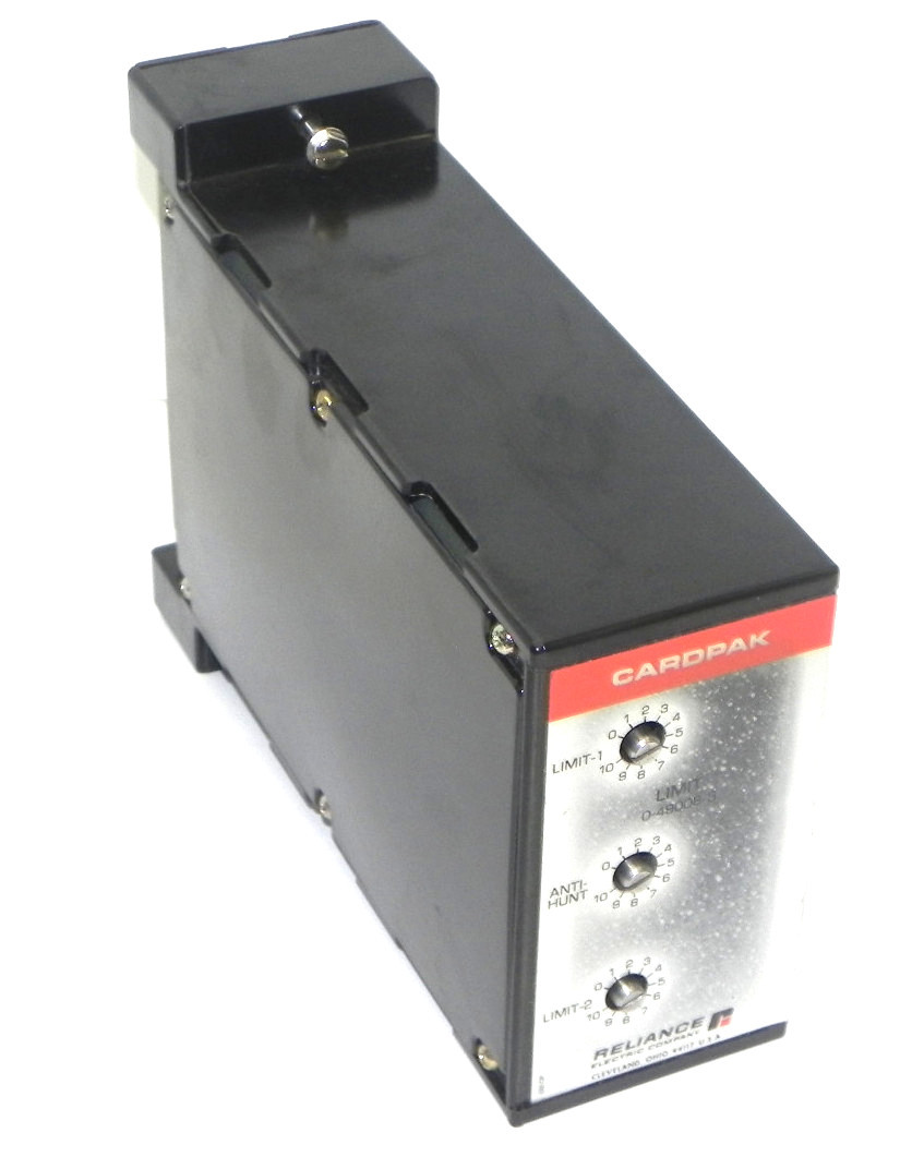 Used RELIANCE ELECTRIC 0-49008-3 PC BOARD CARDPACK 0490083
