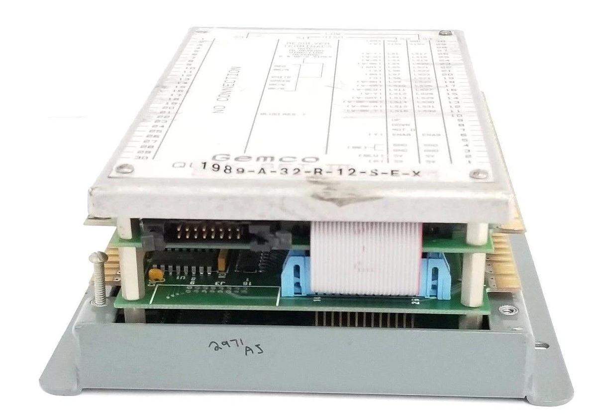 Used GEMCO QUIK-SET III 1989-A-32-R-12-S-E-X CONTROLLER 1989A32R12SEX