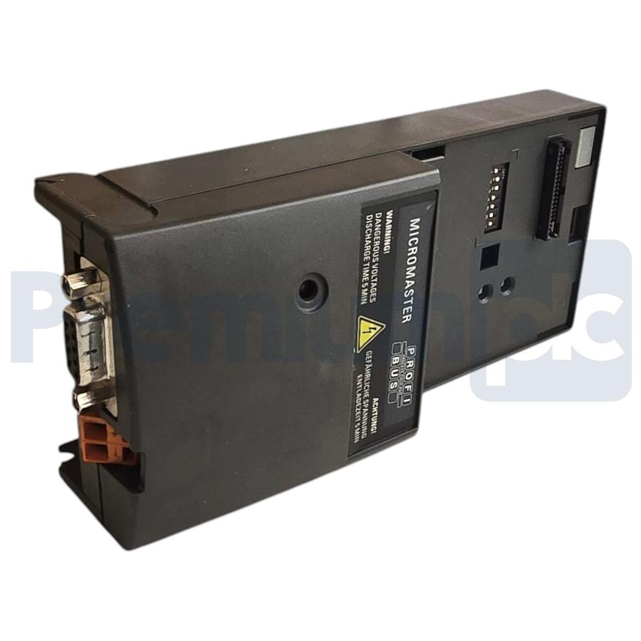 Used Siemens 6SE6400-1PB00-0AA0 SINAMICS Micromaster 4 MM4 PROFIBUS Module NSMP