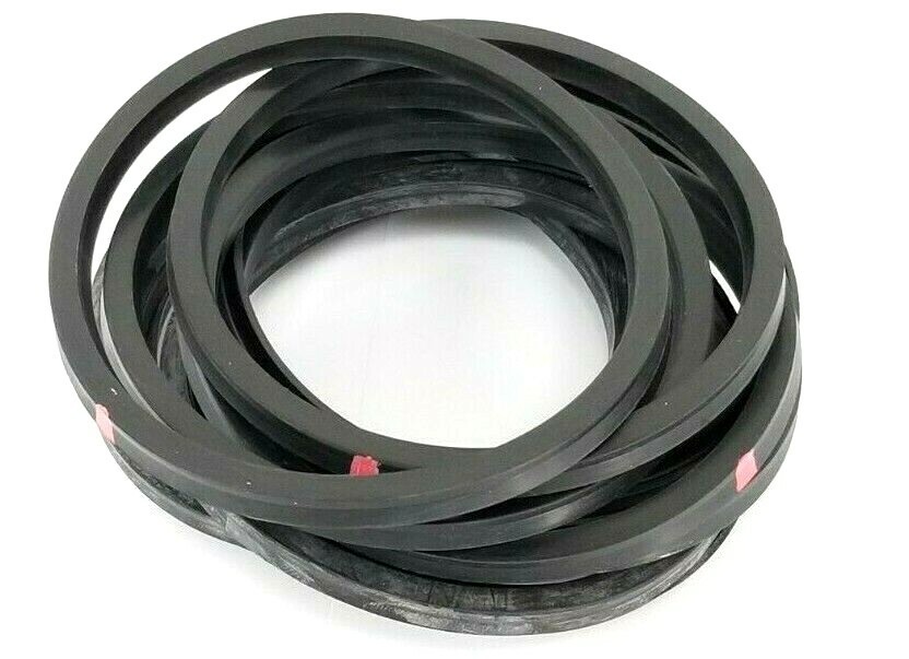 Used LOT OF 12 GENERIC EEE2-7F2 GASKETS BLACK 4'' I.D. 4-1/2'' O.D.