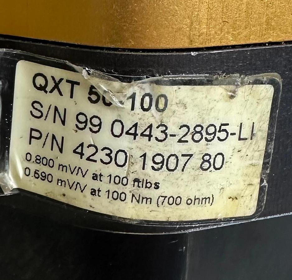 Used ATLAS COPCO 4230 1902 80 / BSM 2590-R2.5 ELECTRIC NUTRUNNER QMX50-9RT QXT 50-100