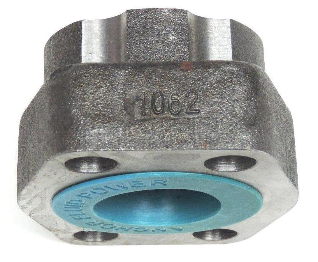 NEW ANCHOR FLUID POWER 1062 FOUR BOLT FLANGE KIT 1-1/2" THREAD