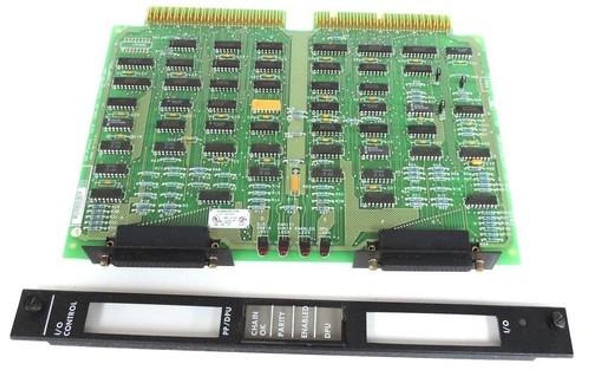 Used GE FANUC IC600CB527M I/O CONTROL MODULE SERIES SIX W/ IC600FP509K FRONT PANEL