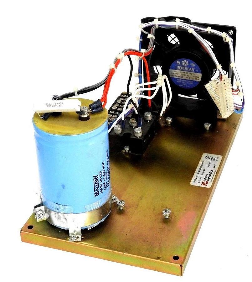 Used SERVO DYNAMICS 3300-0291 MODEL SDBDTL2-1325-342-2 SERVO DRIVE CHASSIS 33000291