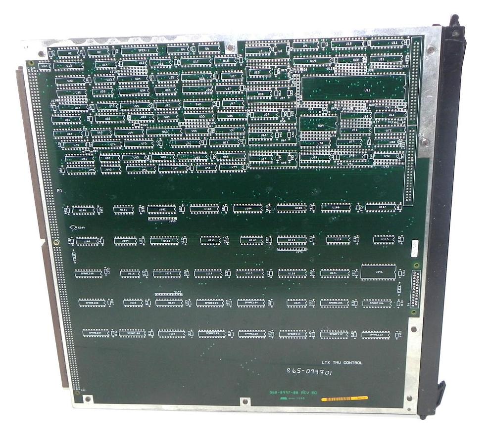 Used LTX TMU CONTROL 860-0997-00 REV. BC BOARD 865-0097-01 REV. CA