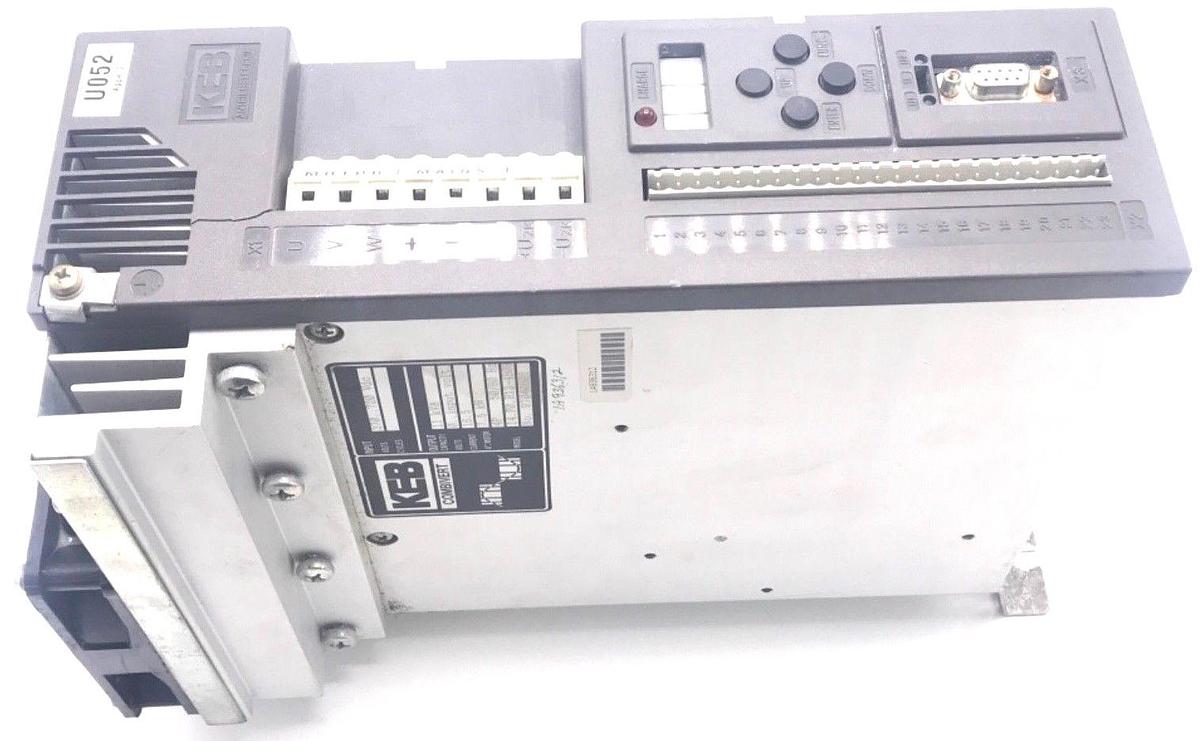 Used KEB COMBIVERT 14.F0.R11-3429 FREQUENCY CONVERTER DRIVE *BAD DISPLAY*