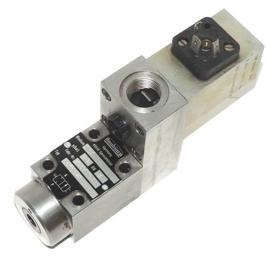 Used HAUHINCO 6545572 HYDRAULIC SOLENOID VALVE MEDIUM HFA
