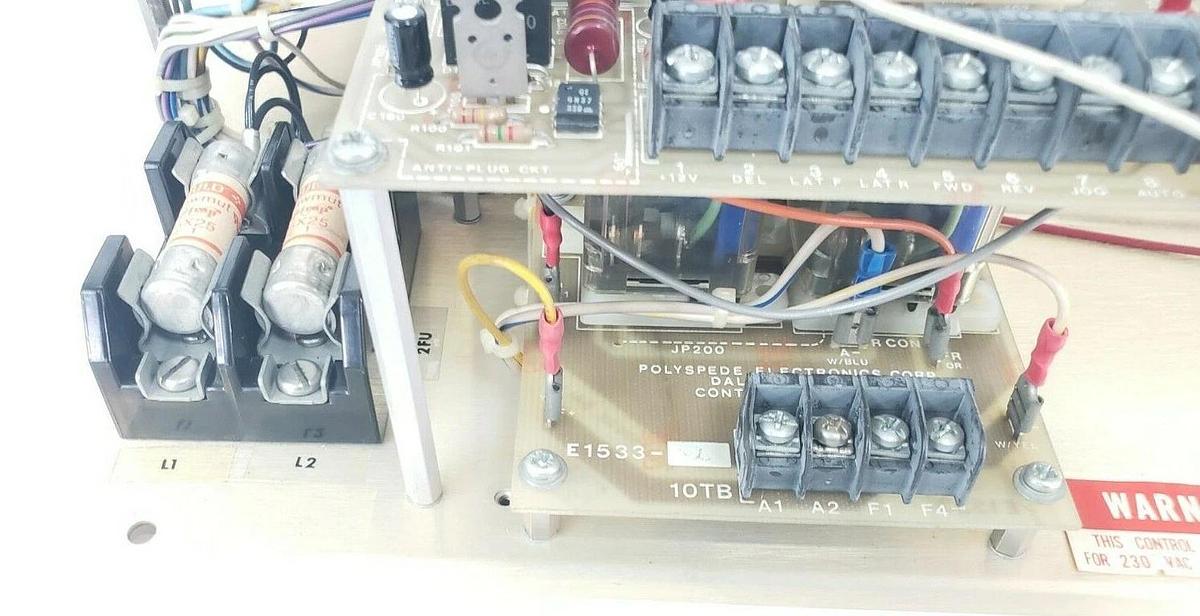 Used POLYSPEDE RSC-101 SC SERIES D.C. DRIVE RSC101