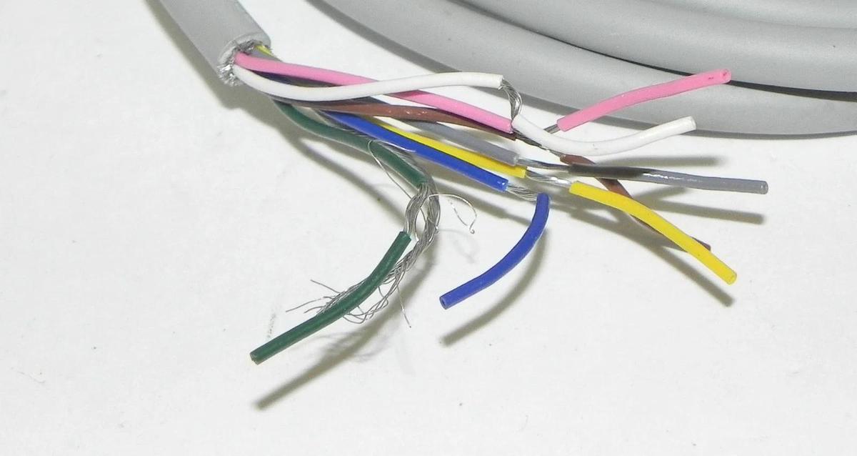 Used SUNX SF1-CCJ3 EXTENSION CABLE SET FOR SUNX SF1 SENSORS FEMALE SENSOR ONLY