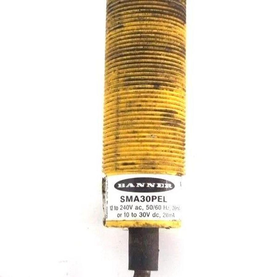 Used BANNER SMA30PEL AC/DC EMITTER SENSOR