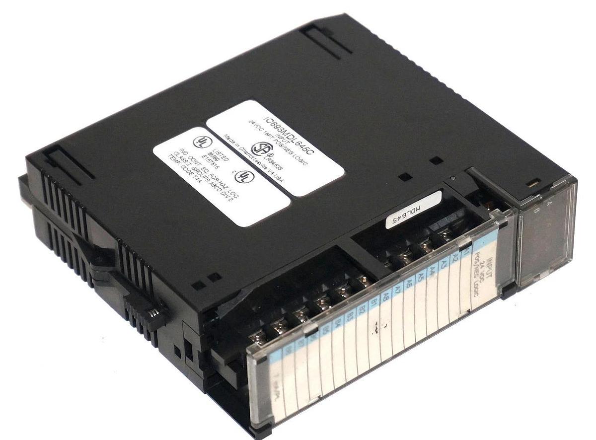 Used GE FANUC IC693MDL645C INPUT MODULE 16PT POS/NEG LOGIC