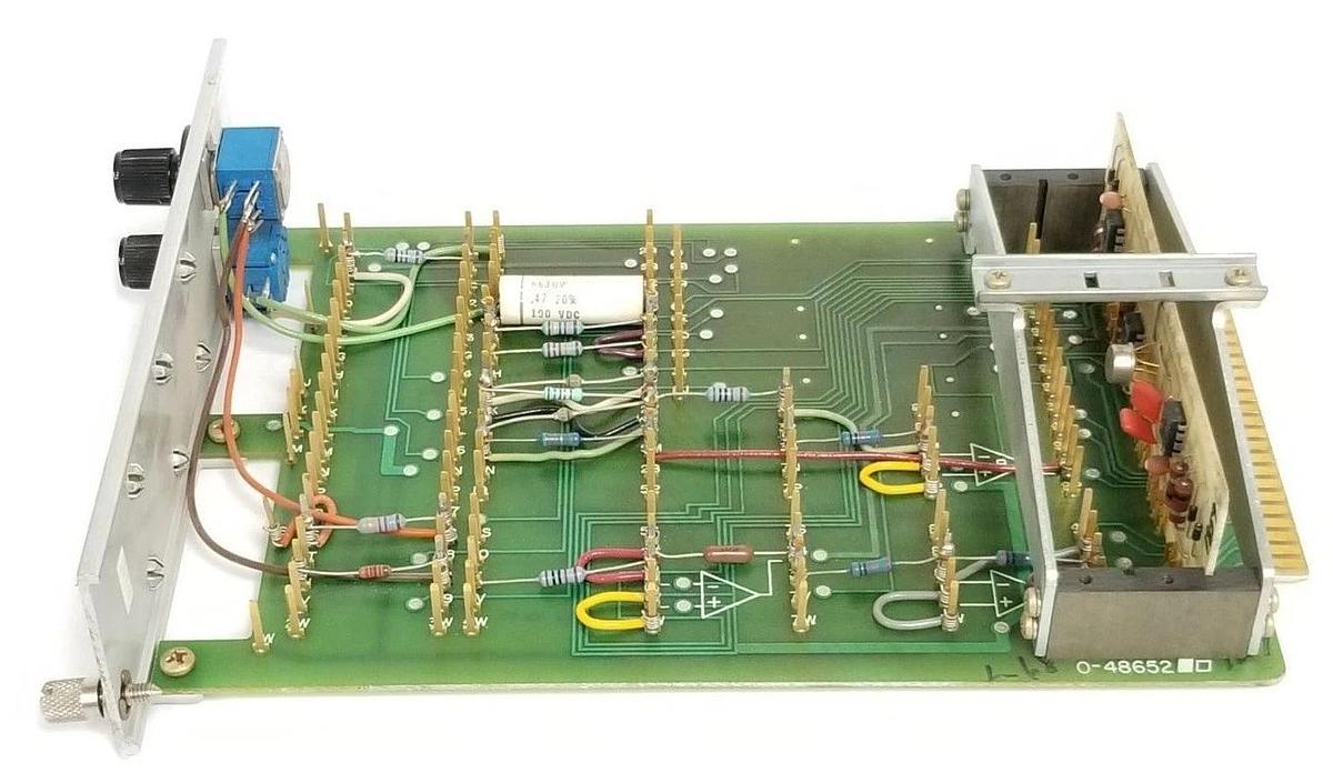 Used RELIANCE ELECTRIC O-48652 METER CALIBRATOR BOARD 846656-X UCC5 84543-108A