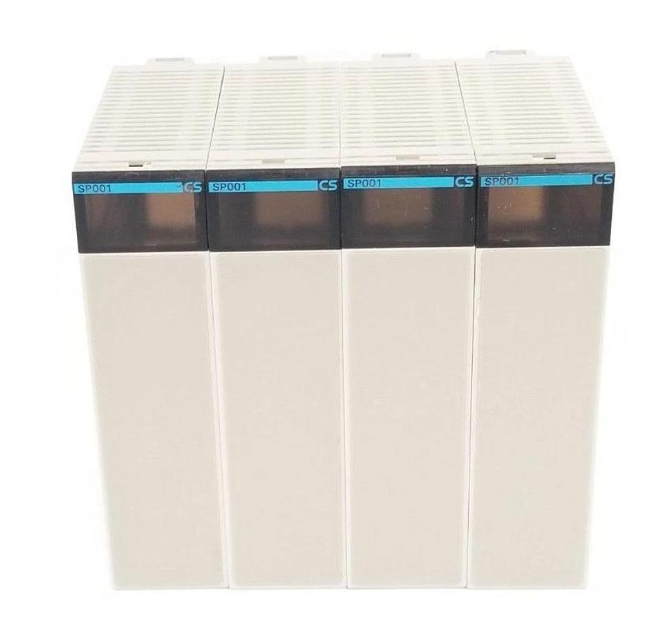 Used LOT OF 4 OMRON CS1W-SP001 SPACE UNITS CS1WSP001